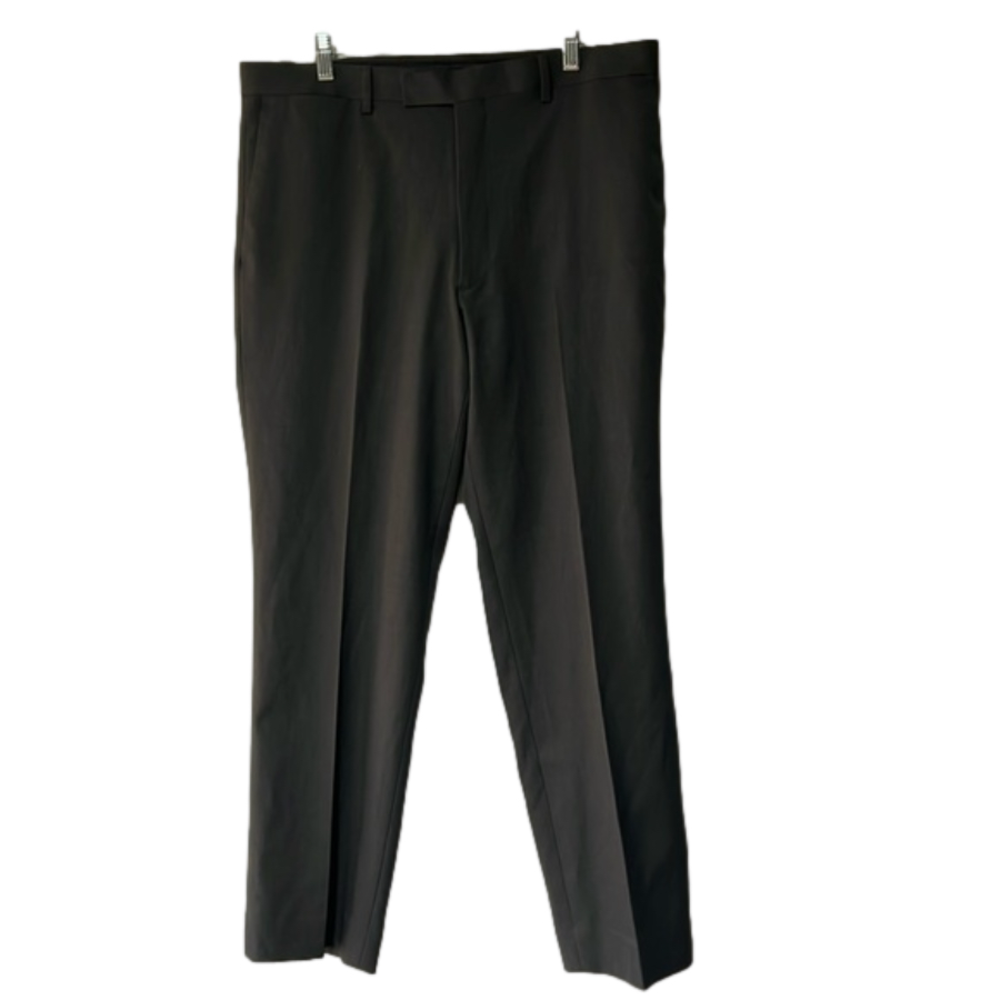 New Men’s Claiborne easy care wrinkle resistant gray dress pants size 34x30